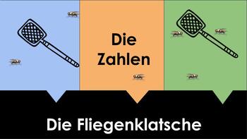 Preview of German Numbers 1-25 Flyswatter Game