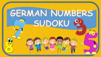 Preview of German Numbers 1-9 Sudoku