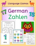 German Numbers Zahlen - activities, puzzles, bingo, flashcards