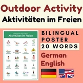 German OUTDOOR ACTIVITY Aktivitäten im Freien German English