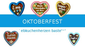 Preview of German Oktoberfest Basteln Crafts!