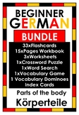 German - Parts of the Body - Körperteile