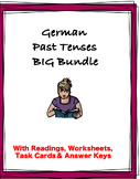 German Past Tenses BIG Bundle: TOP 20 Resources @50% off! 