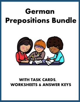 Preview of German Prepositions Bundle: 7 Resources @35% off! (Präpositionen)