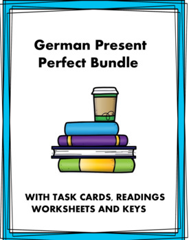 Preview of German Present Perfect Bundle: 5 Resources at 35% off!