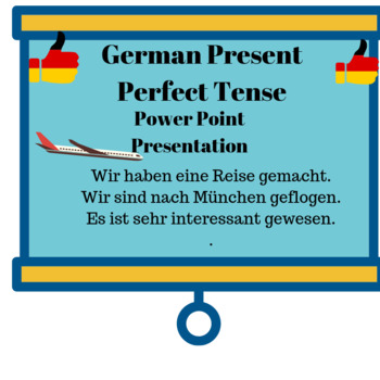 Preview of German Present Perfect Tense - Power Point Presentation