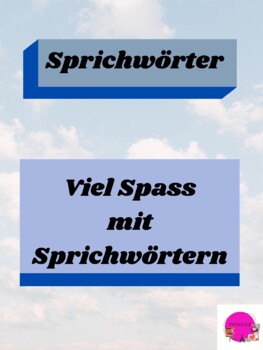 Preview of German Proverbs: Sprichwörter