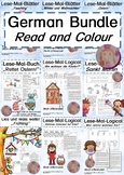 German Read and Colour - Lesen und Malen (auf Deutsch)