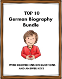 German Biography Bundle: TOP 10 Germanic People @50% off!