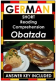 German Reading and Reading Comprehension - Obatzda