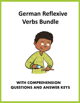 Preview of German Reflexive Verbs Bundle: Reflexive Verben - 5 Resources @35% off!