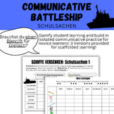 German Schiffe Versenken: Communicative School Supplies Ba
