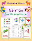 German School Classroom - Das Klassenzimmer - back to school