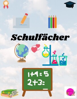 Preview of German School Subjects: Schulfächer