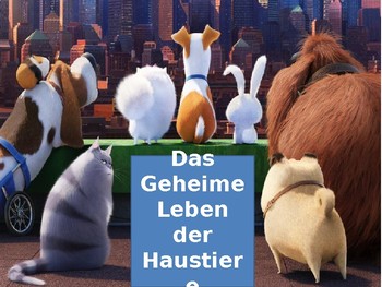 Preview of German Secret Life of Pets - Sample