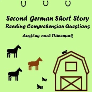 Preview of German Short Story, Reading Comprehension German, Kurzgeschichte DaF und DaZ