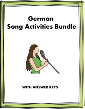 Preview of German Music Bundle (Song Activities + Musician Biographies) @30% off!