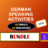 German Speaking Activities Bundle