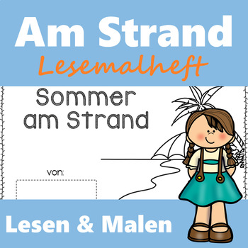Preview of German Summer - Malbuch und Lesebuch