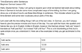 German Time Element Word Order - Beginner German #16
