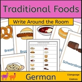 German Traditional Foods Write Around the Room activity