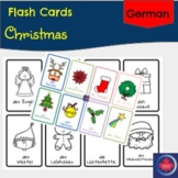 German Vocabulary Flash Cards: Christmas