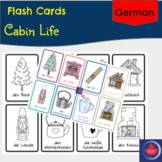 German Vocabulary Flashcards: At the Cabin