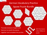 German Vocabulary Practice - Jigsaw Puzzles