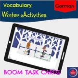 German Winter Activities Interactive Boom Flashcards