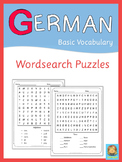 German Word Search Puzzles