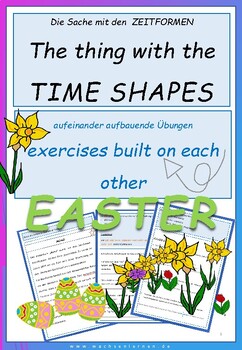 Preview of German Workbook The thing with the tenses Easter-Interactive - Zeitformen