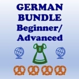 German Worksheets Bundle - German for Beginners / Advanced