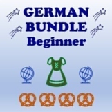 German Worksheets Bundle - German for Beginners / Intermed