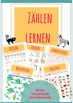 Preview of German, Zählen, Zahlenverständnis, Anfangsunterricht Mathe, Mengenlehre