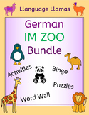 German Zoo Animals Bundle - Im Zoo Activities, Puzzles, Wo