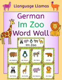 German Zoo Animals - Im Zoo - Word Wall - die Tiere