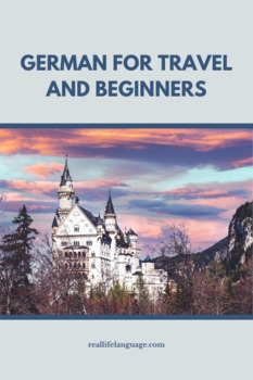 Preview of German for Travel and Beginners Phrasebook, Audio Files and Learning Guide