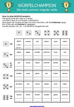 german grammar games