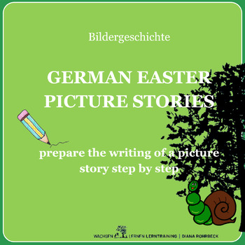 Preview of German picture story prepare Easter - Bildergeschichte vorbereiten Ostern