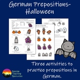 German prepositions - Halloween