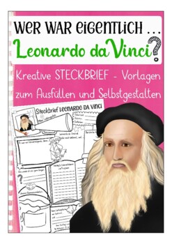 Preview of German presentation / Deutsch: Steckbrief Kunst -  Leonardo da Vinci