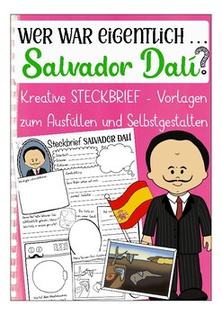 Preview of German presentation / Deutsch: Steckbrief Kunst -  Salvador Dalí