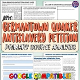 Germantown Quaker Anti-Slavery Petition Document Analysis