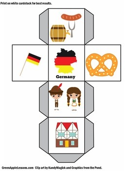 Germany Activity Worksheet by Green Apple Lessons | TpT