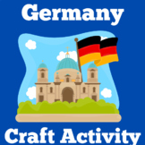 Germany | Worksheet Craft Activity | Kindergarten 1st 2nd 