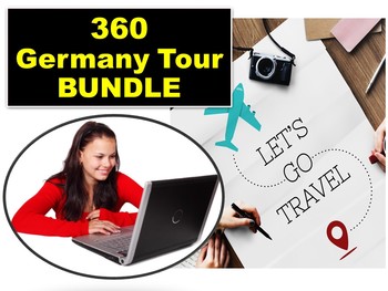 Preview of Germany: Virtual Tours Class Project BUNDLE! - Distance Learning