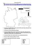 Germany & Berlin map after WWII