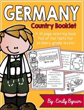 Preview of Germany Booklet (a country study!)