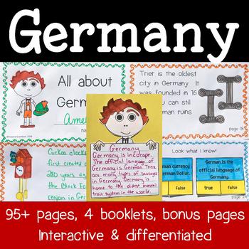 Preview of Germany Country Booklet - Germany Country Study - Interactive and Differentiated