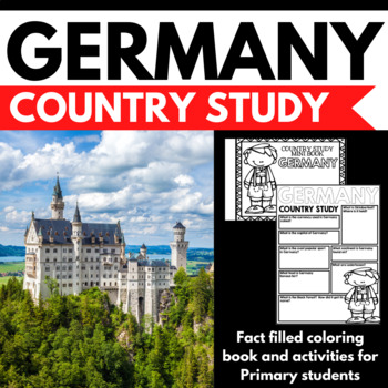 Preview of Germany Country Study  Research Project - Differentiated - Reading Comprehension